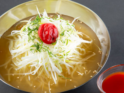 ネギ冷麺